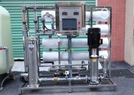 4TPH Brackish Water Treatment Plant / Glass Fiber Reinforced Plastics RO System Reverse Osmosis Equipment