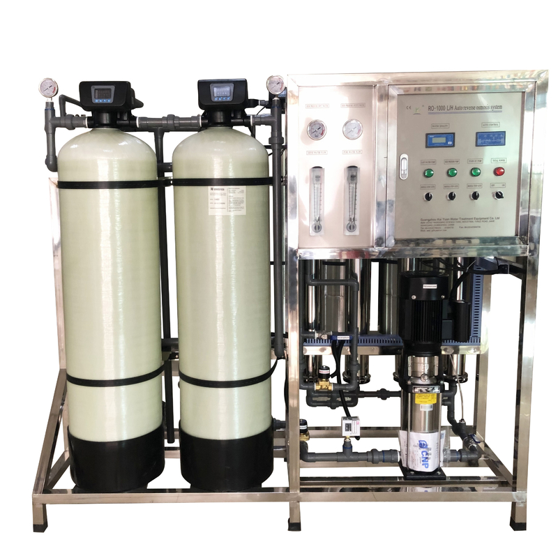 Factory Price Water Filtration Reverse Osmosis Filter System Machine RO Plant 1000lph Water Treatment Equipment