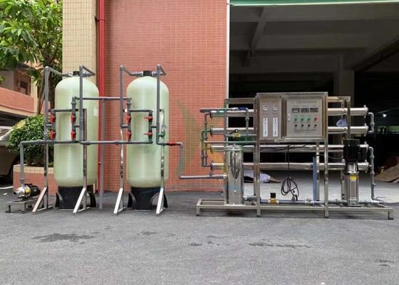 ขายร้อน 2000L/H ระบบ Reverse Osmosis อุตสาหกรรมน้ำดื่มกรองน้ำ Purification Plant