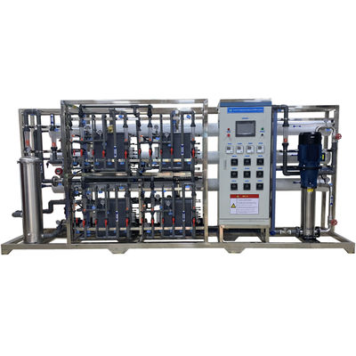 12000L/H RO เครื่องกรองน้ำ โรงบำบัด EDI เครื่องกรองน้ำบริสุทธิ์พิเศษระบบ Reverse Osmosis