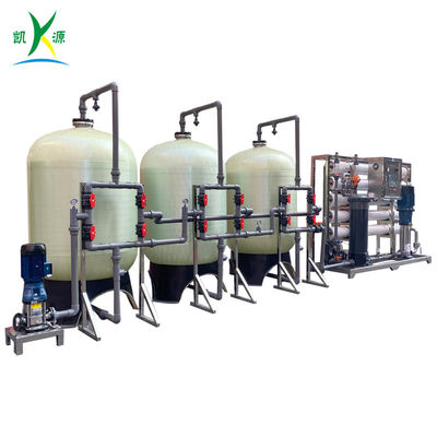 10 000 L / H โรงงาน Reverse Osmosis เครื่องบำบัดน้ำ Water Desalination Plant อุปกรณ์บำบัดน้ำ RO System